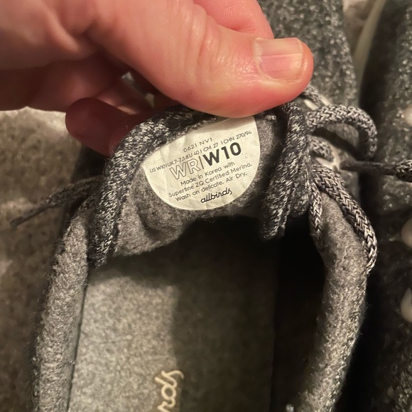 All birds women’s size 10 wool sneakers - Picture 3 of 4